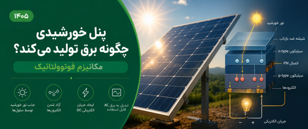 مهندسی تولید انرژی در نیروگاه‌های ایران: سلول‌های سیلیکونی چطور نور آفتاب را به برق تبدیل می‌کنند؟