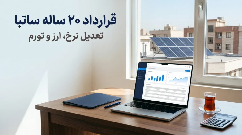 قرارداد ۲۰ ساله ساتبا؛ فرمول تعدیل نرخ خرید برق، اثر نرخ ارز و تورم