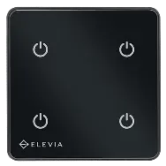 Elevia 4-gang smart switch model SL-1014-P
