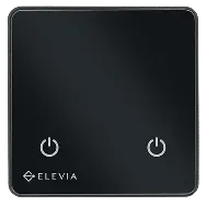 Elevia 2-gang touch switch model SW1012B